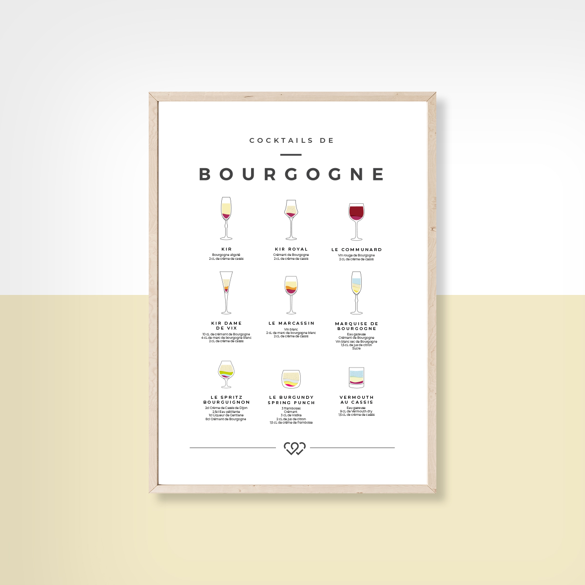 Cocktails de Bourgogne