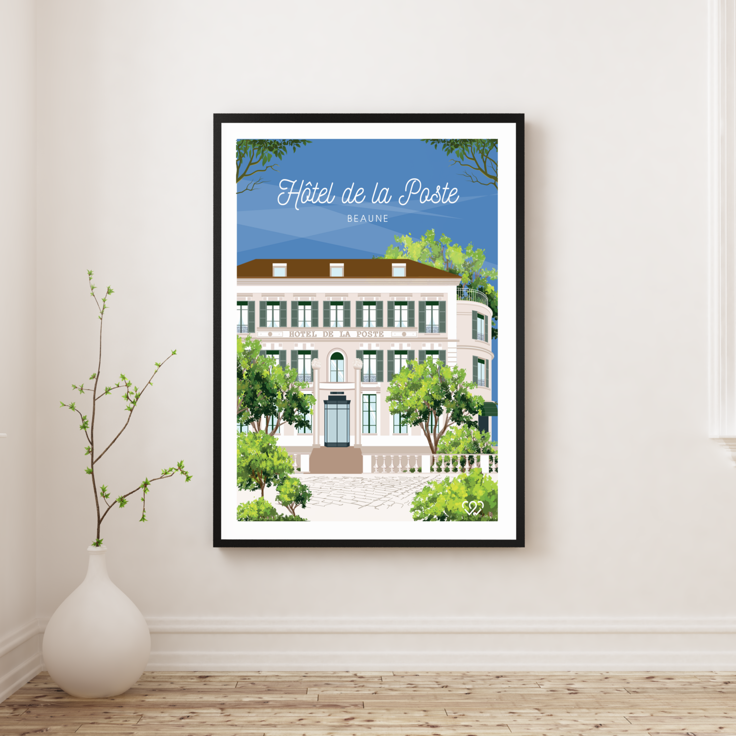 affiche Hôtel de la Poste Beaune