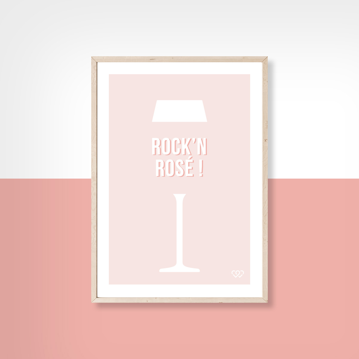 affiche Rock'n'rosé