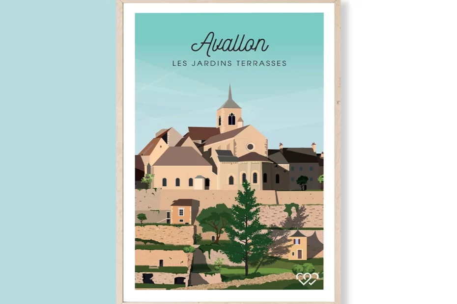 Affiche Avallon