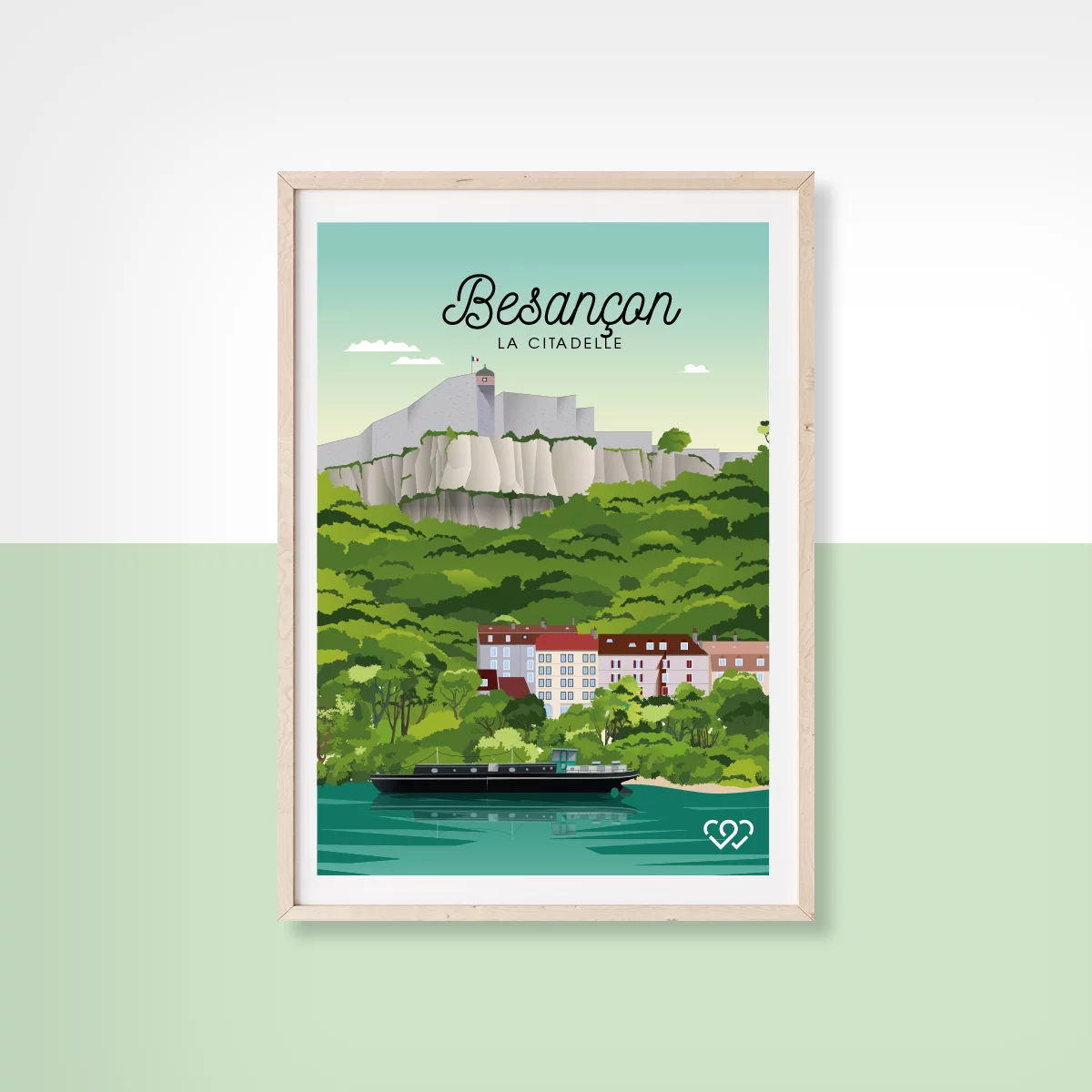 Affiche Besançon la Citadelle