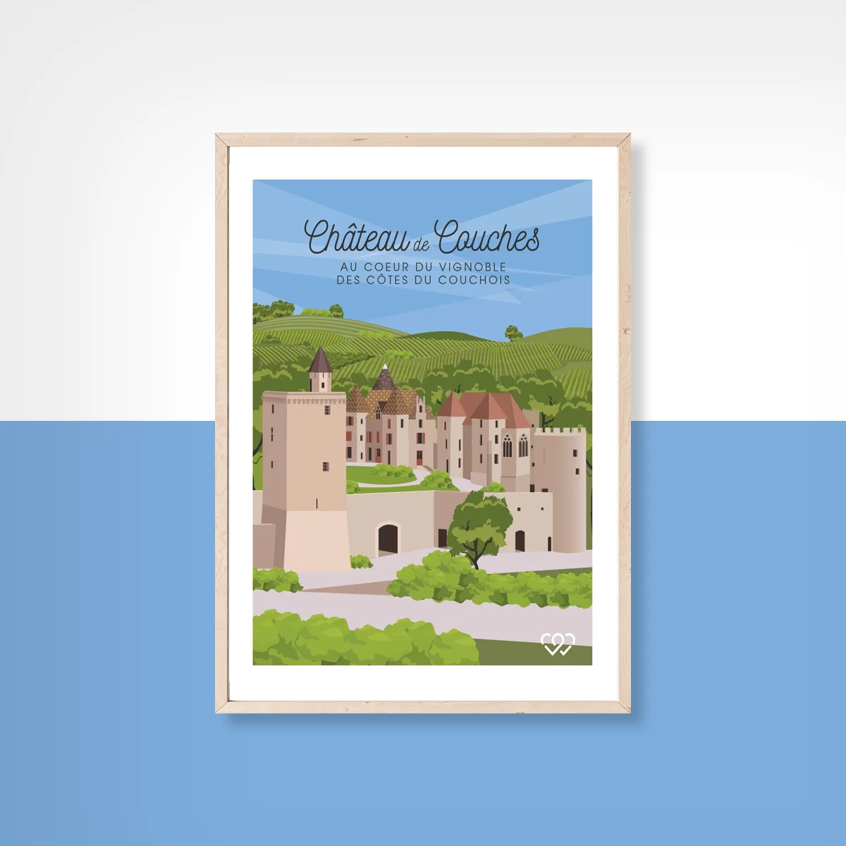 Affiche Le Château de Couches