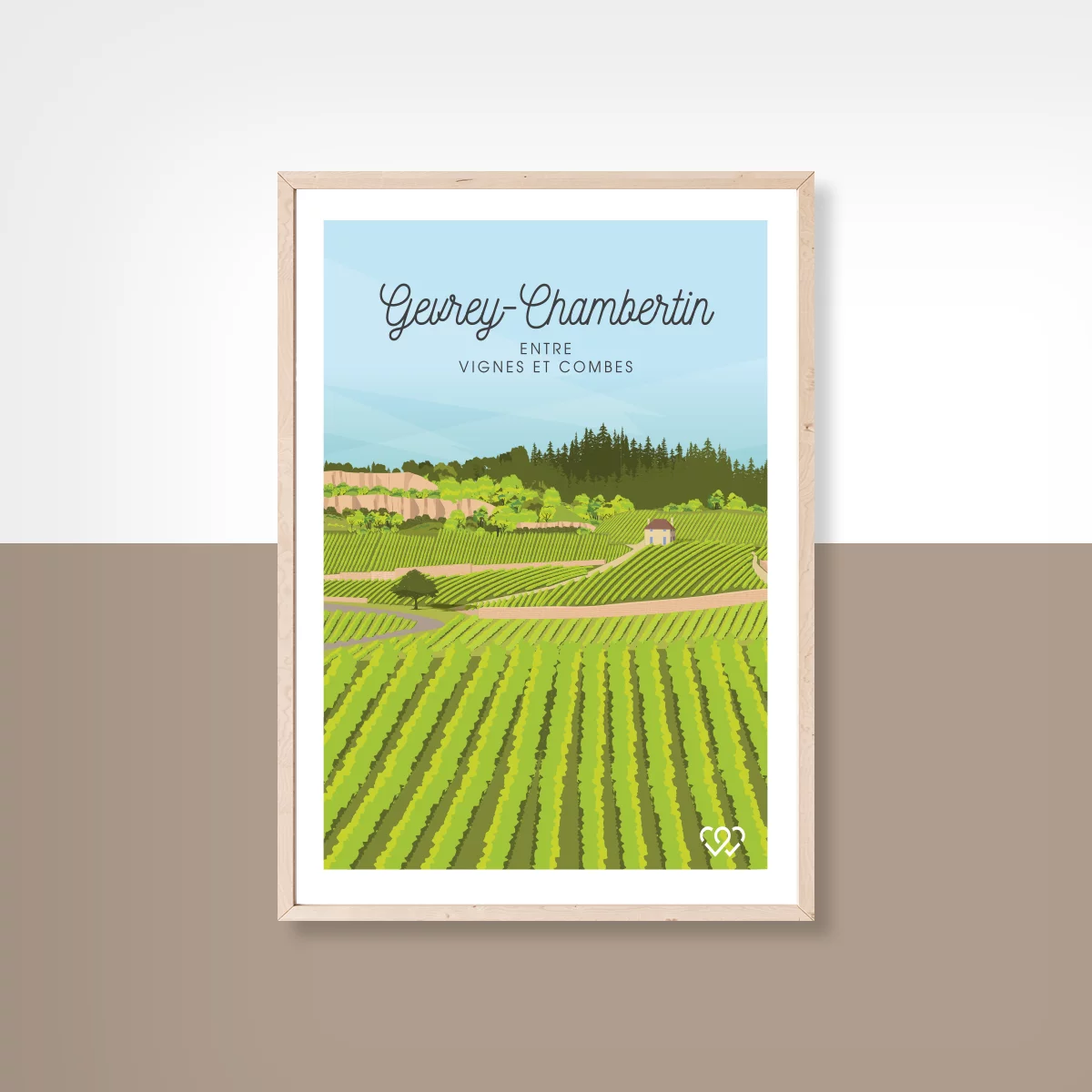 Affiche Gevrey-Chambertin