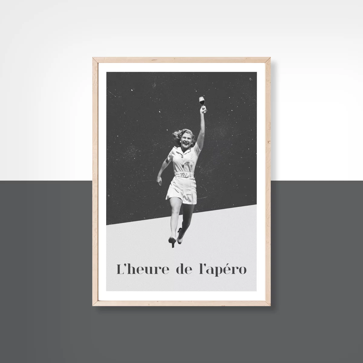 Affiche L’heure de l’apéro