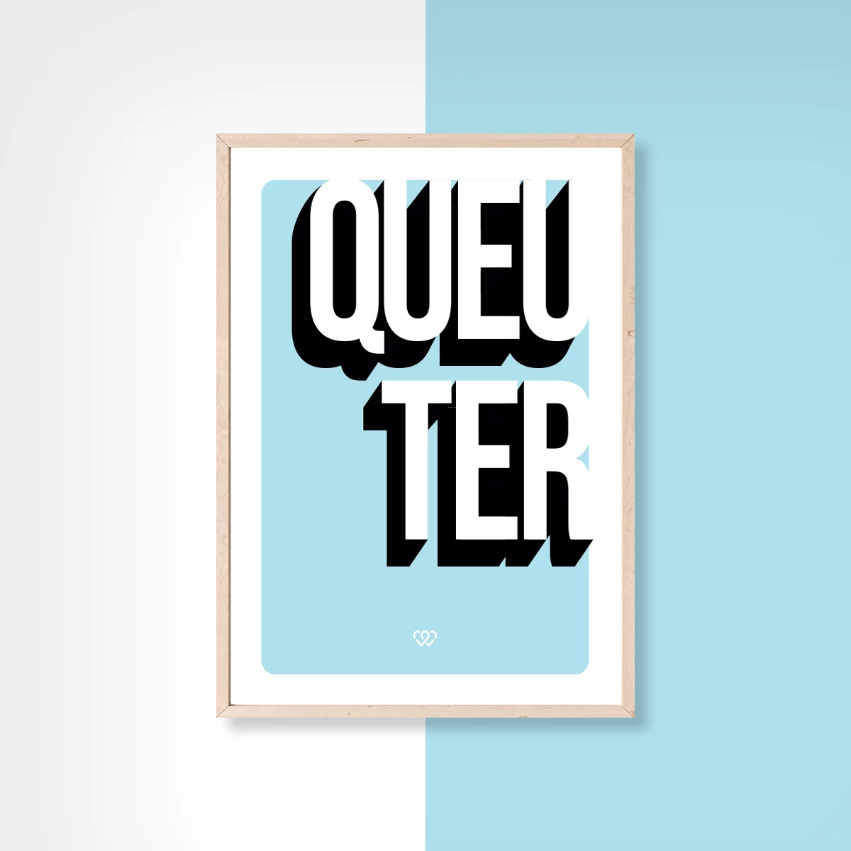 Affiche Queuter