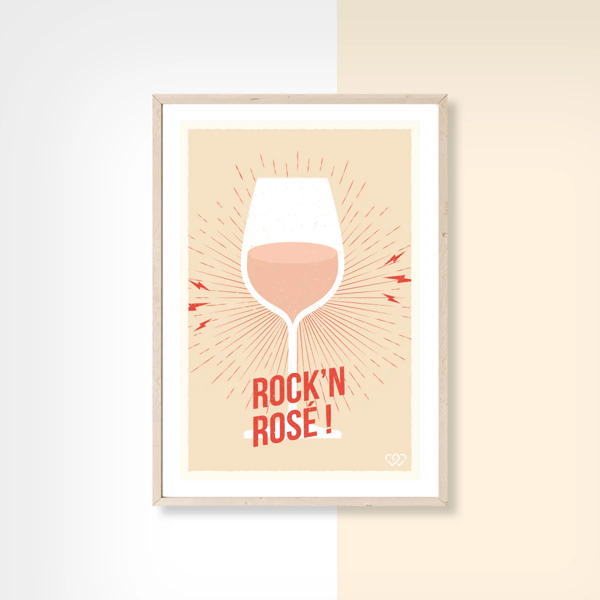 Affiche Rock’n rosé