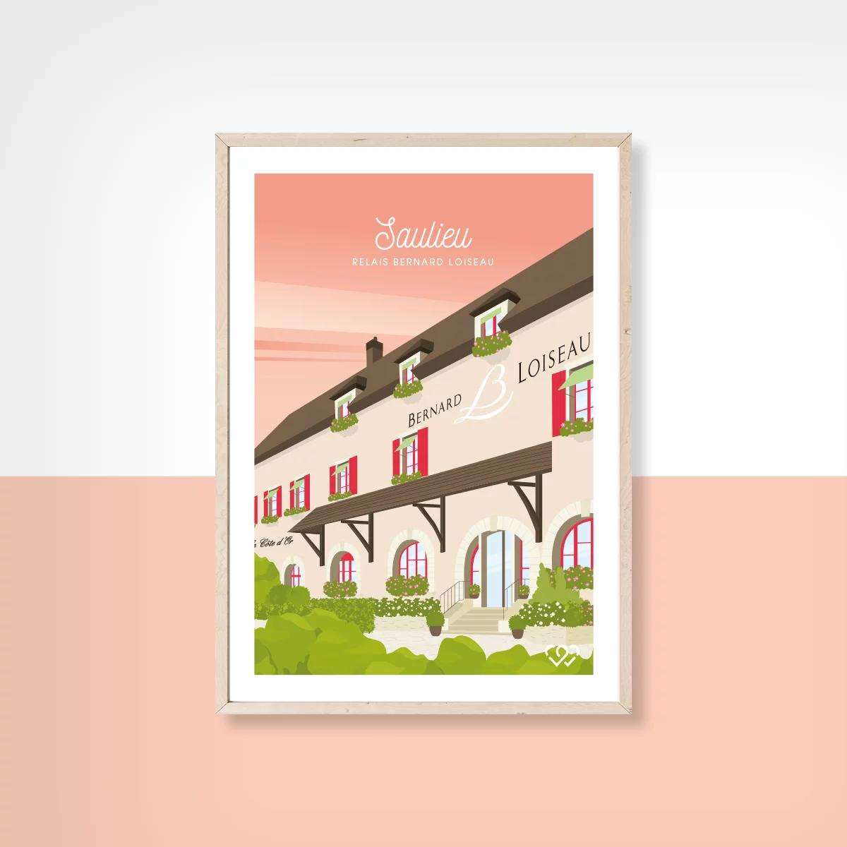 Affiche Relais Bernard Loiseau – Saulieu