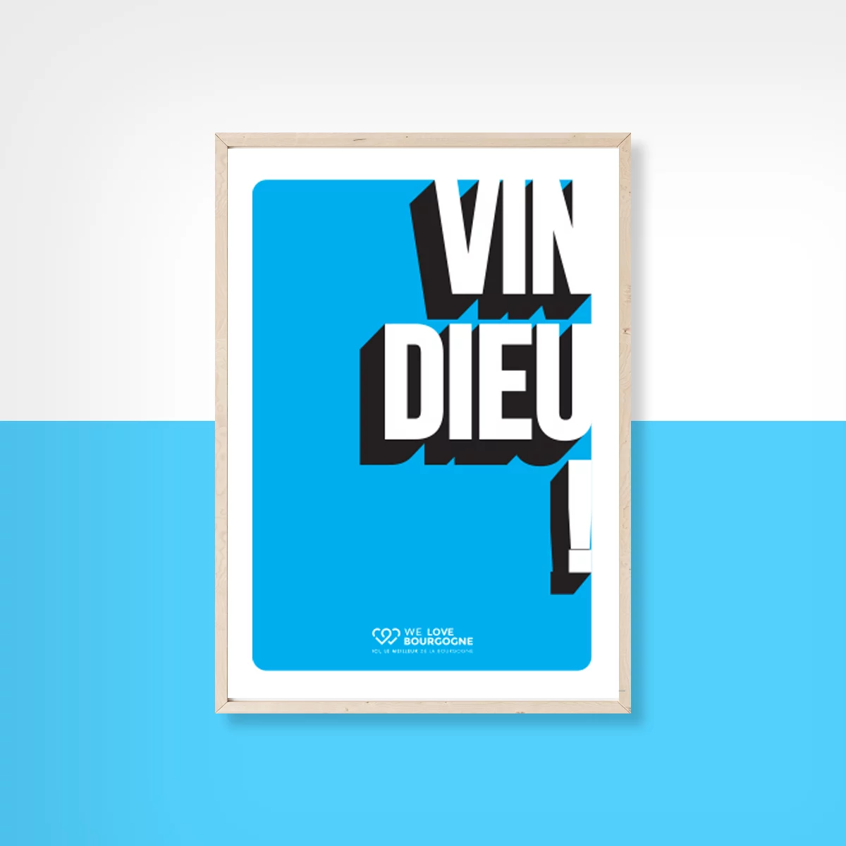 Affiche Vin Dieu