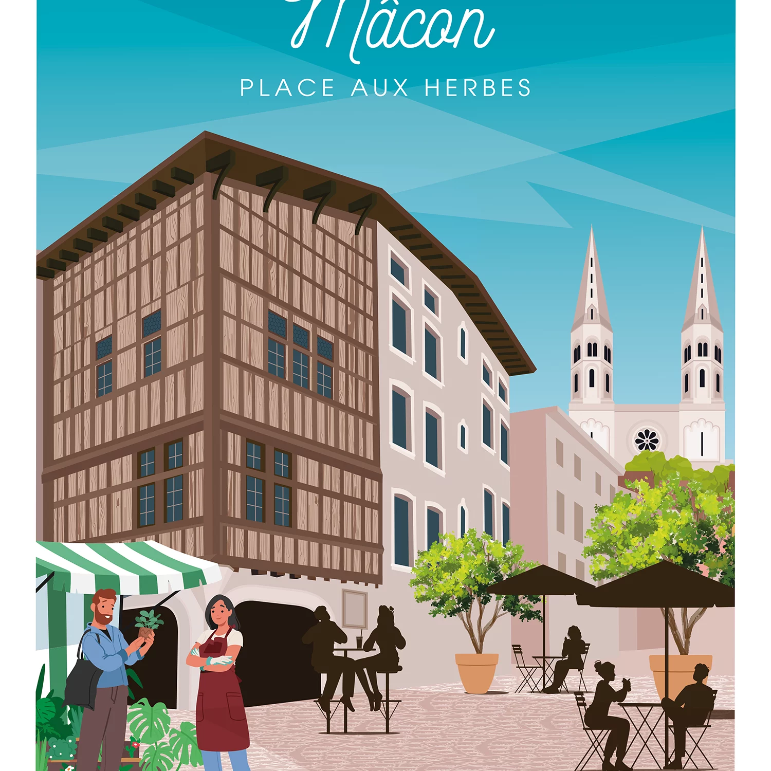 Mâcon place aux herbes